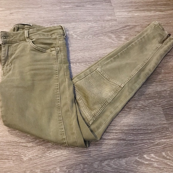 skinny jeans with knee pads